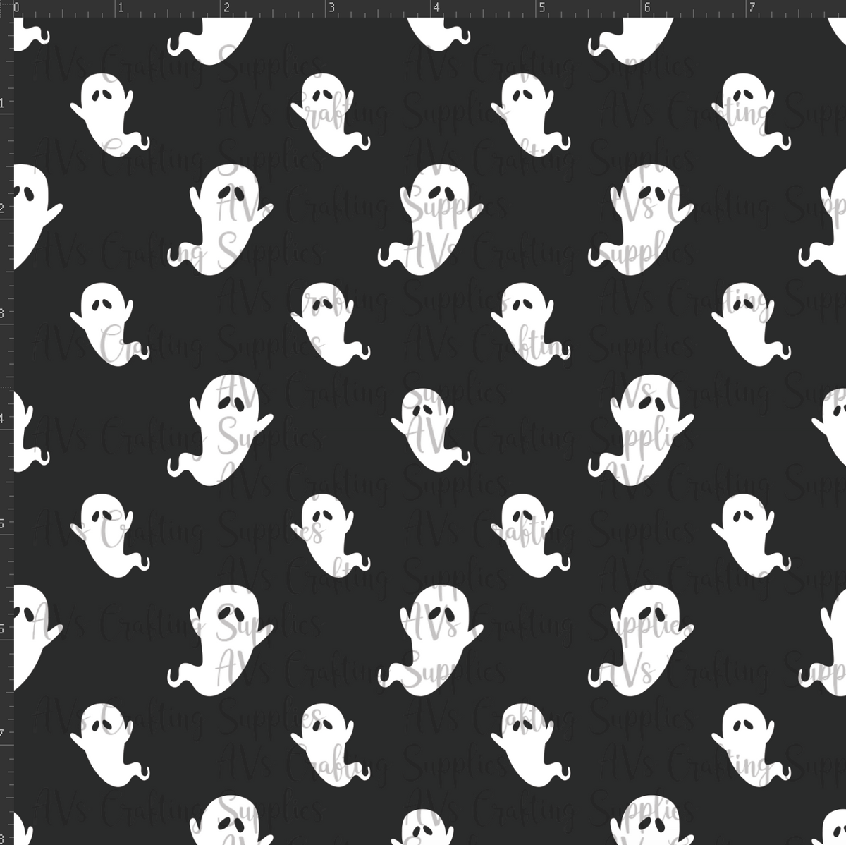 Spooky Ghosts Print