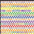 Autism Acceptance Stripes