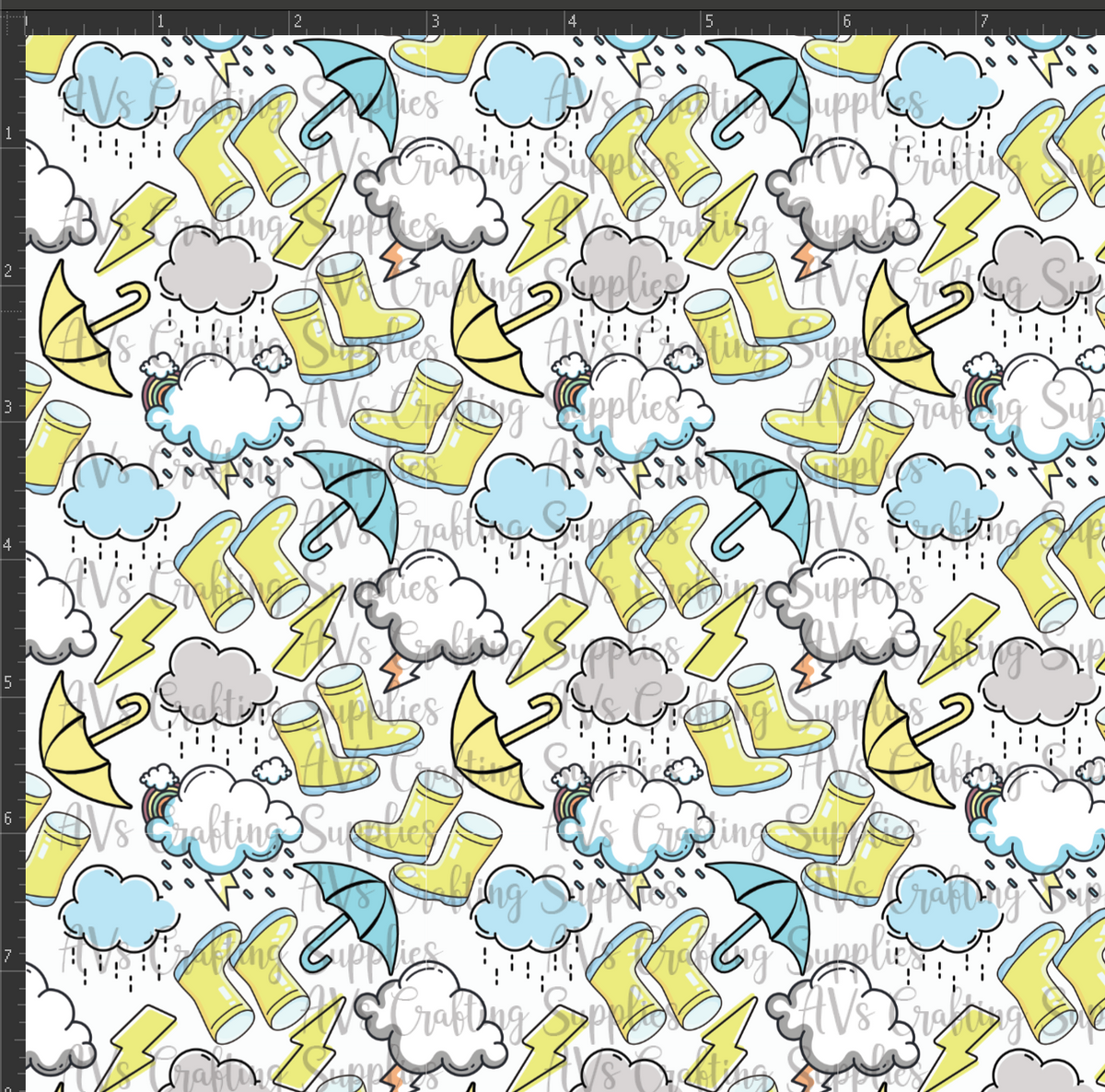 Rainy Showers Print