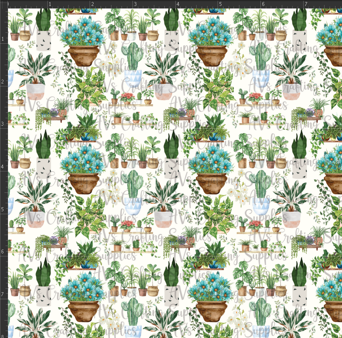 Potted Plants Print