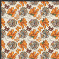 Turkeys and Pumpkins Print