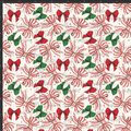 Candy Cane Bows Print