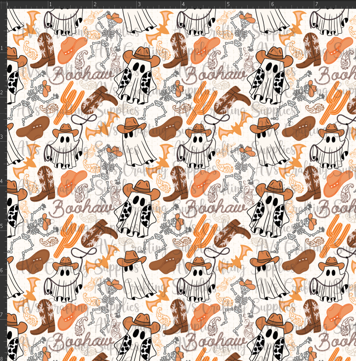 Western Ghost Print