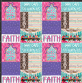 You Can Sit With Us Patchwork Print