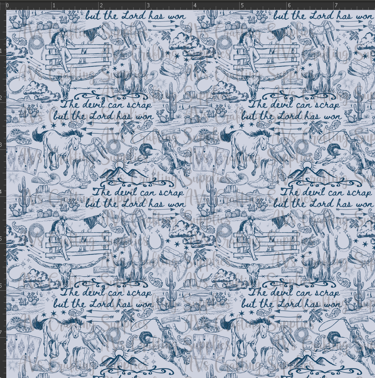 The Lord Has Won Print