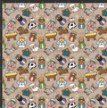 Little People Nativity Print