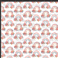 Floral Rainbows Print
