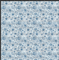 Blue Floral Print