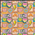 Groovy Patchwork Print