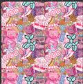 Pink Carnival Collage Print