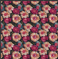 Pink Embroidered Floral Print
