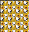 Skulls and Sunflowers Print