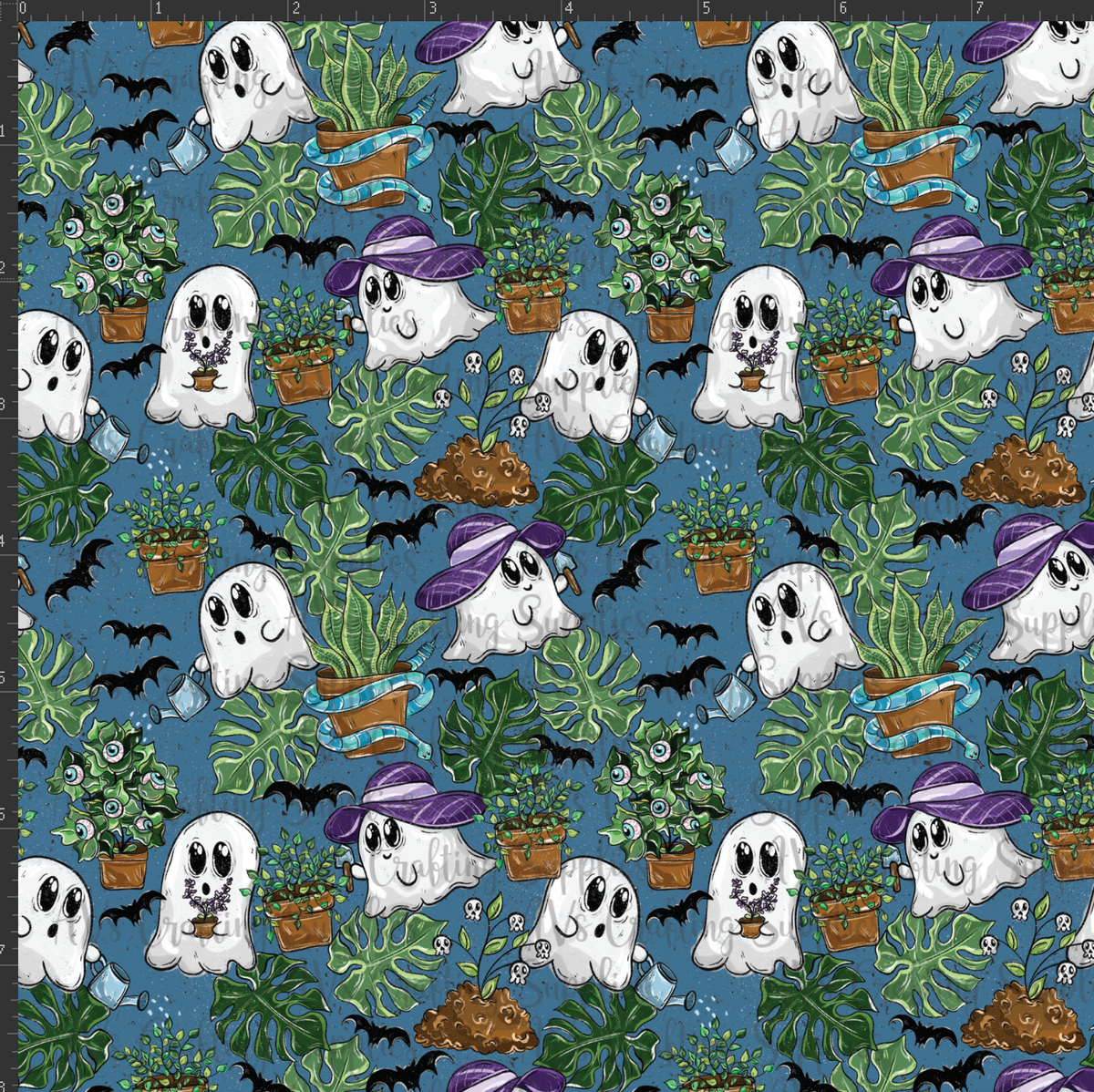 Ghosts and Plants Print