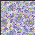 Frogs and Mushrooms Print