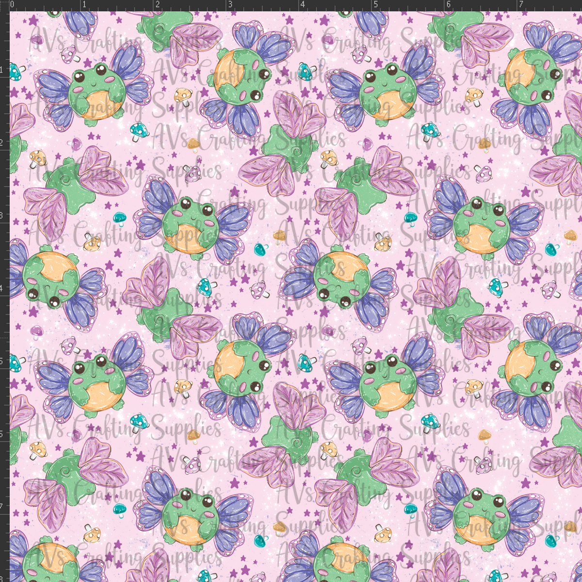 Fairy Frogs Print