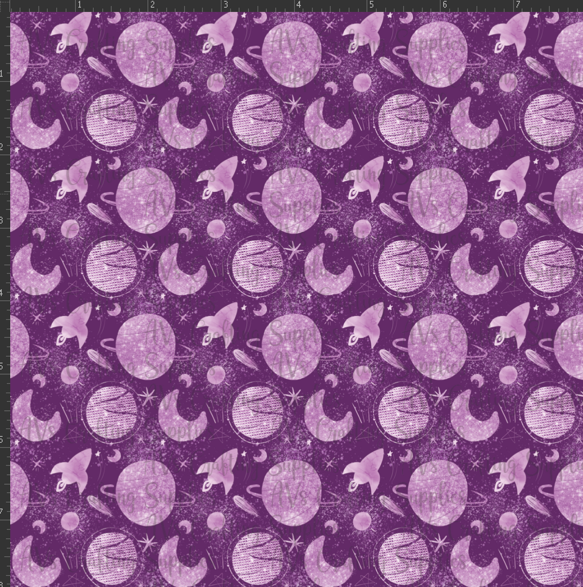 Pink Space Print