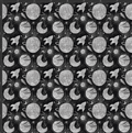 Black Space Print