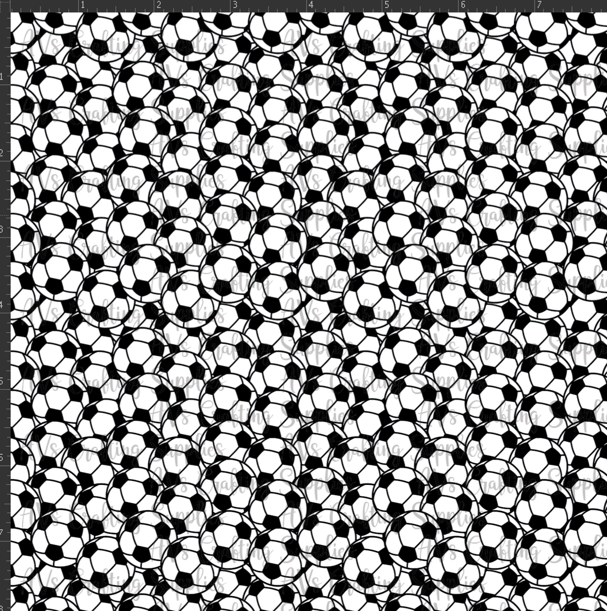 Soccer Collage Print