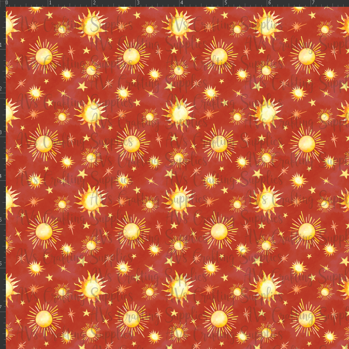 Red Suns Print