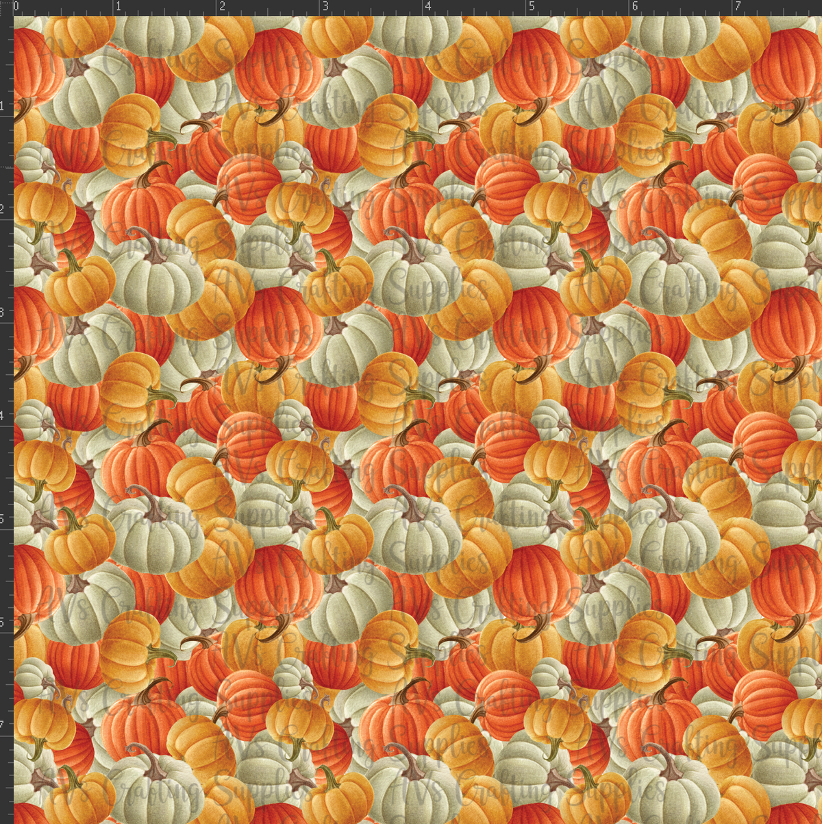 Crazy Pumpkins Print