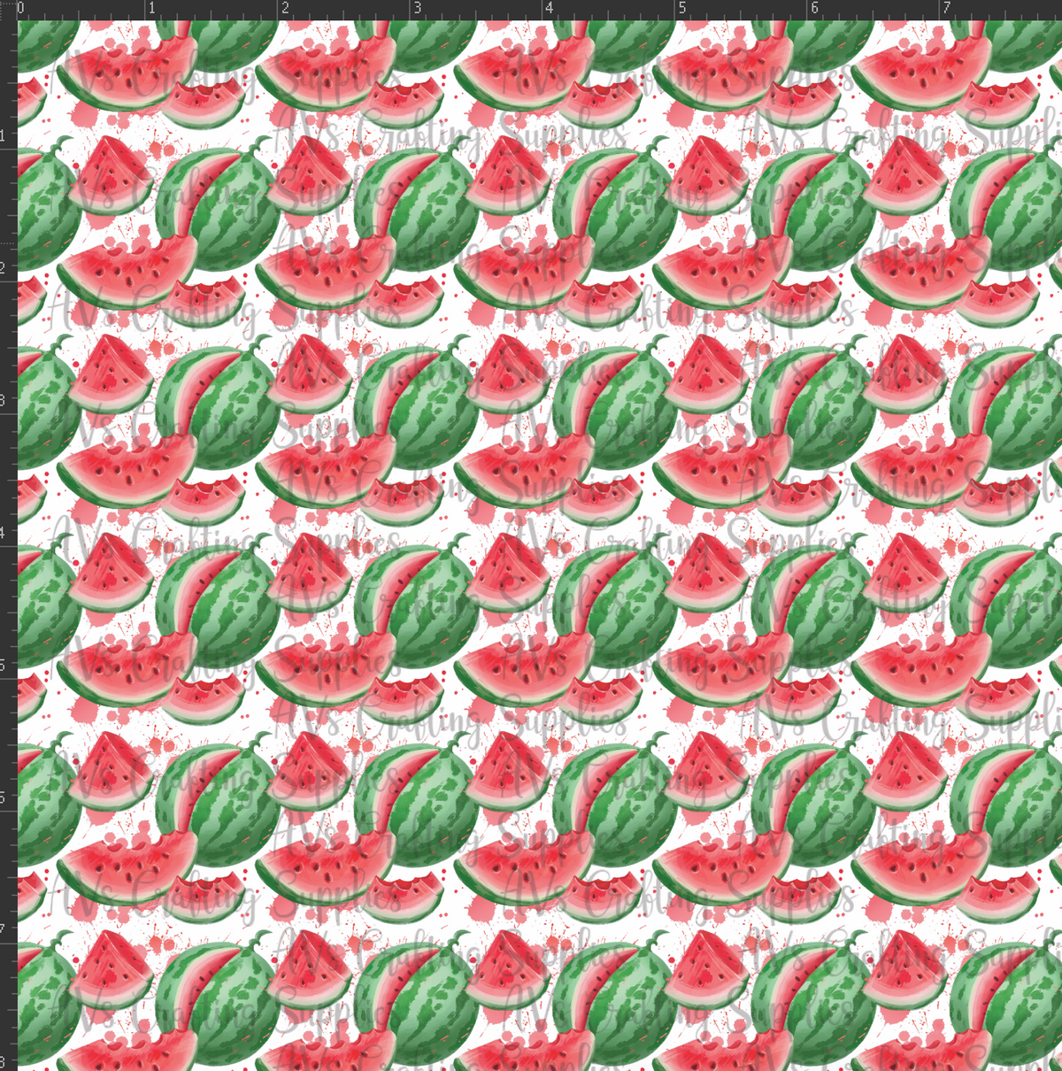 Sliced Watermelon Print